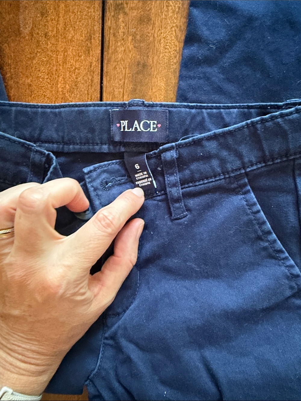 Navy pants - Picture 3 of 3